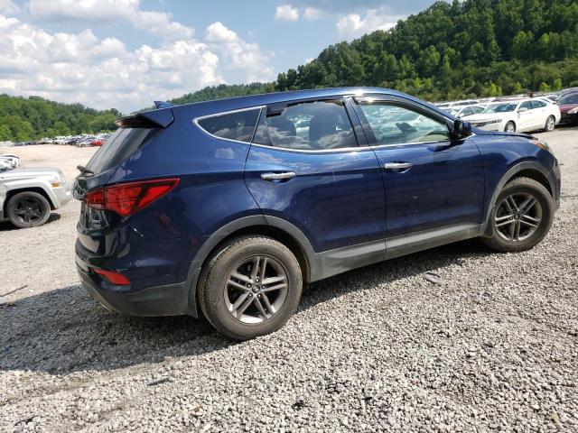 5XYZTDLB8HG456417 - 2017 HYUNDAI SANTA FE 4 BLUE photo 3