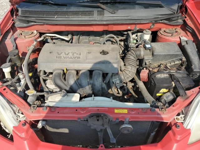 2T1KR32E85C377181 - 2005 TOYOTA COROLLA MA XR RED photo 11