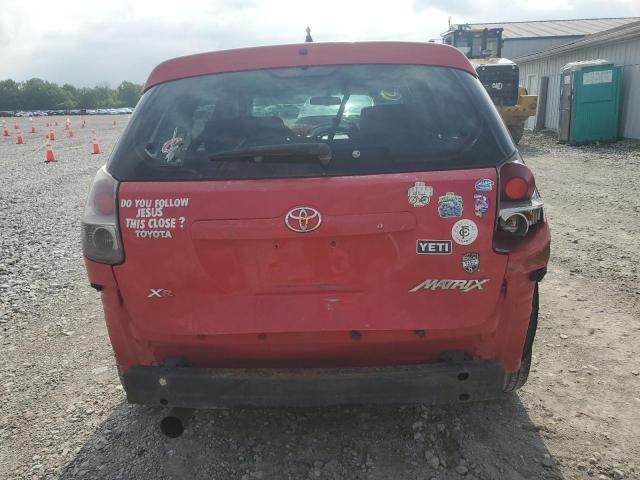 2T1KR32E85C377181 - 2005 TOYOTA COROLLA MA XR RED photo 6