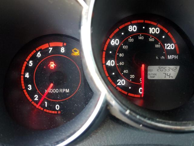 2T1KR32E85C377181 - 2005 TOYOTA COROLLA MA XR RED photo 9