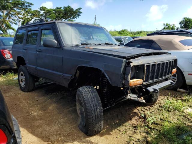 1J4FF58S81L592821 - 2001 JEEP CHEROKEE CLASSIC BLACK photo 4