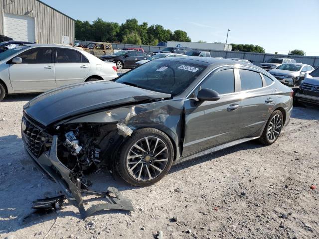 5NPEH4J25LH024985 - 2020 HYUNDAI SONATA LIMITED GRAY photo 1