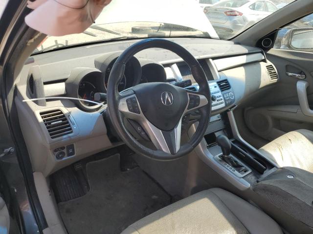 5J8TB18289A001957 - 2009 ACURA RDX GRAY photo 8