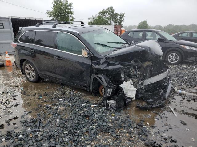 5TDJKRFH8ES047703 - 2014 TOYOTA HIGHLANDER XLE Qara foto 4