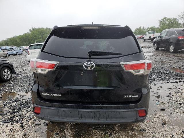 5TDJKRFH8ES047703 - 2014 TOYOTA HIGHLANDER XLE Qara foto 6