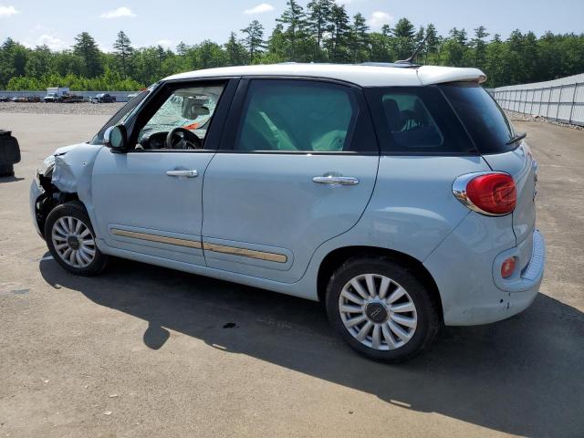 ZFBCFACH1FZ032904 - 2015 FIAT 500L LOUNGE BLUE photo 2