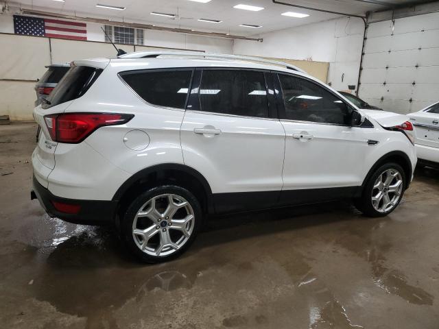 1FMCU9J98KUA78178 - 2019 FORD ESCAPE TITANIUM WHITE photo 3