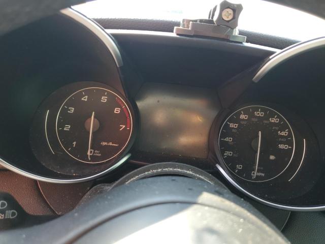 ZARFAEDN4H7535772 - 2017 ALFA ROMEO GIULIA Q4 შავი ფოტო 9