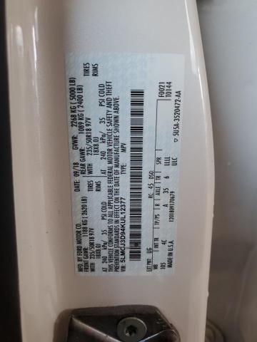 5LMCJ3D94KUL12377 - 2019 LINCOLN MKC RESERVE Ağ foto 12