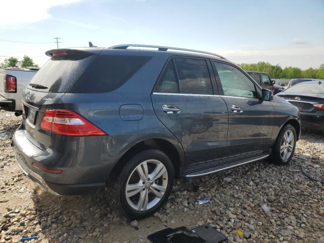 4JGDA5HB0FA539881 - 2015 MERCEDES-BENZ ML 350 4MATIC CHARCOAL photo 3