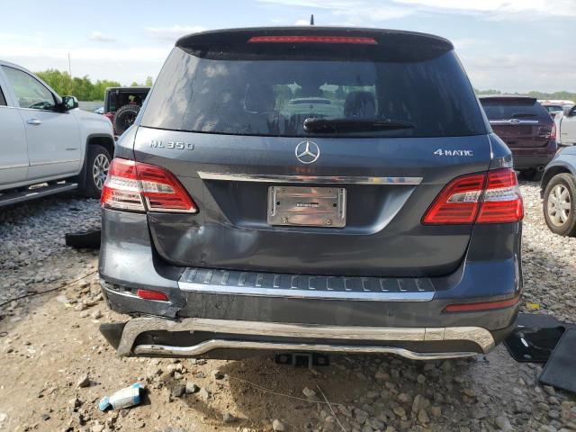 4JGDA5HB0FA539881 - 2015 MERCEDES-BENZ ML 350 4MATIC CHARCOAL photo 6