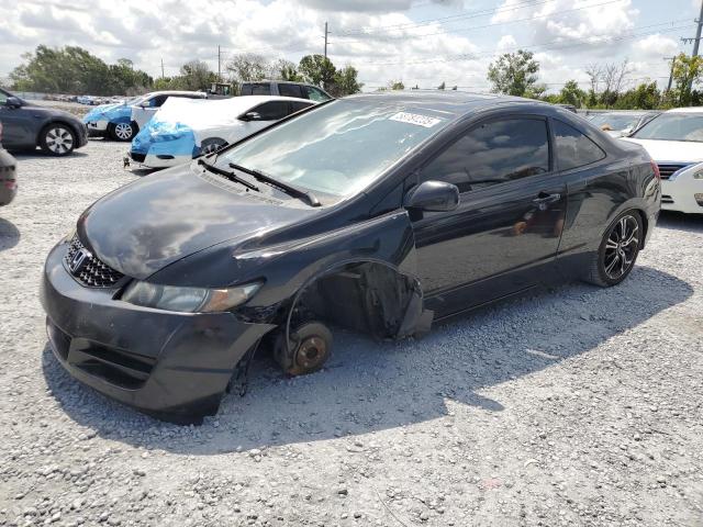 2HGFG1B9XAH527498 - 2010 HONDA CIVIC EXL BLACK photo 1