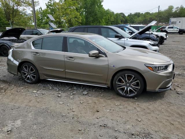 JH4KC2F98KC000152 - 2019 ACURA RLX SPORT HYBRID ADVANCE GOLD photo 4