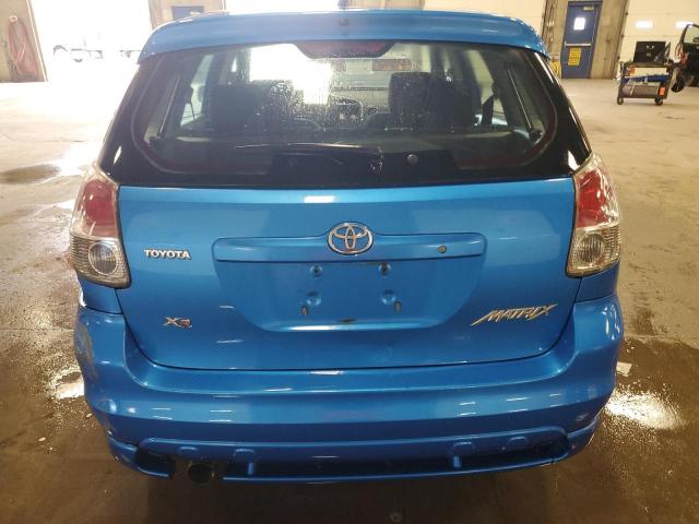 2T1KR32E88C718762 - 2008 TOYOTA COROLLA MA XR BLUE photo 6