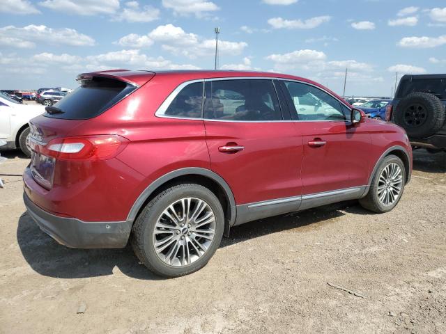 2LMTJ8LR2GBL56011 - 2016 LINCOLN MKX RESERVE BURGUNDY photo 3