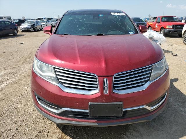 2LMTJ8LR2GBL56011 - 2016 LINCOLN MKX RESERVE BURGUNDY photo 5