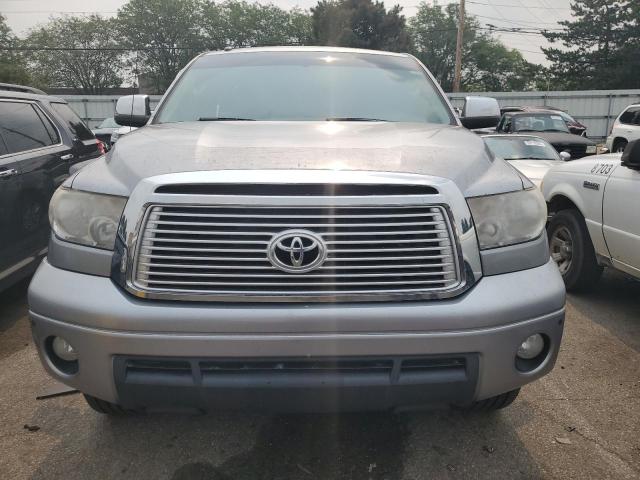 5TFHY5F10CX237866 - 2012 TOYOTA TUNDRA CREWMAX LIMITED SILVER photo 5