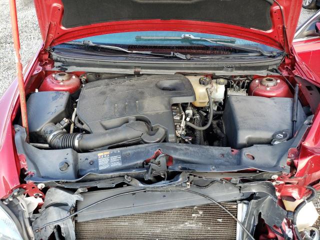 1G1ZC5E0XCF261120 - 2012 CHEVROLET MALIBU 1LT 红色 照片 11