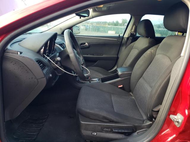 1G1ZC5E0XCF261120 - 2012 CHEVROLET MALIBU 1LT 红色 照片 7