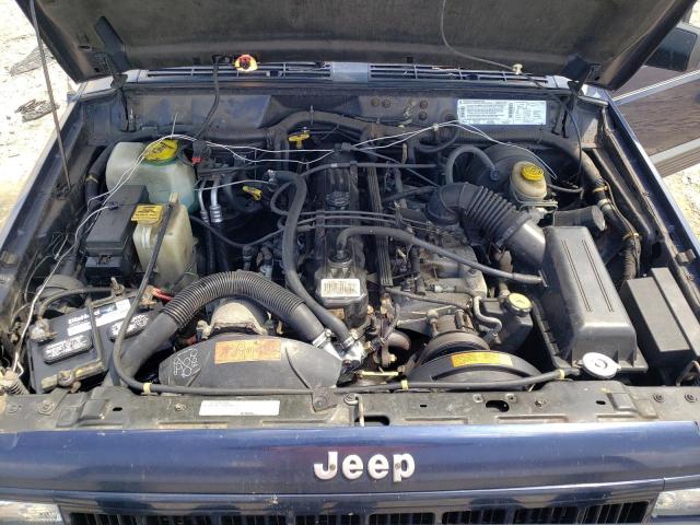 1J4FJ78S5TL256489 - 1996 JEEP CHEROKEE COUNTRY BLUE photo 11