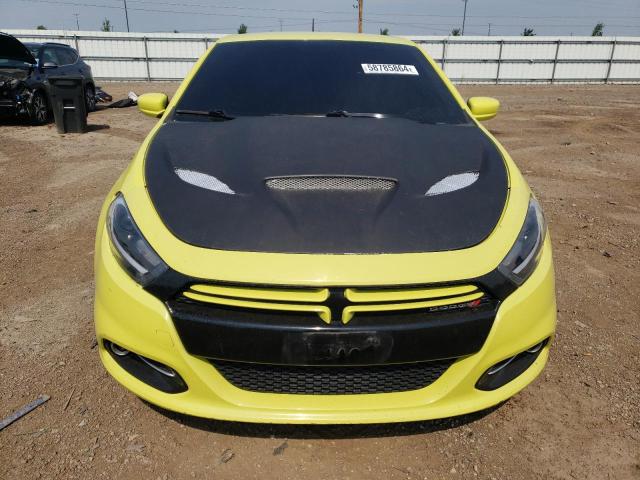 1C3CDFBA9DD103222 - 2013 DODGE DART SXT YELLOW photo 5