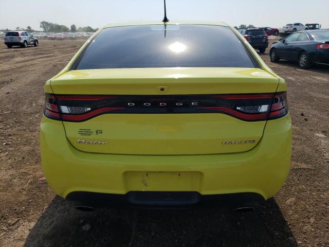 1C3CDFBA9DD103222 - 2013 DODGE DART SXT YELLOW photo 6