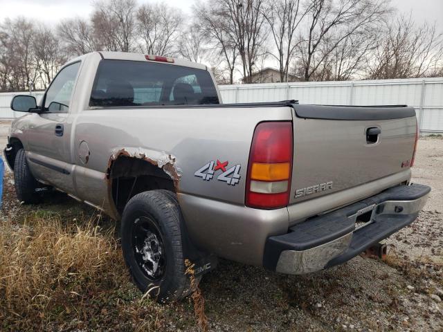 1GTEK14V83Z145833 - 2003 GMC NEW SIERRA K1500 BEIGE photo 2