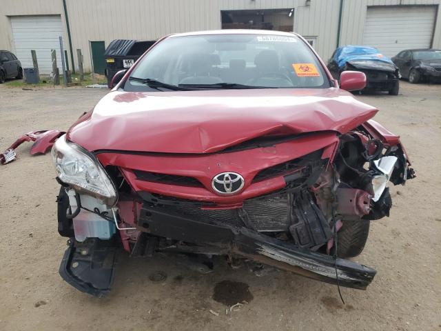 JTDBU4EE6BJ092852 - 2011 TOYOTA COROLLA BASE RED photo 5