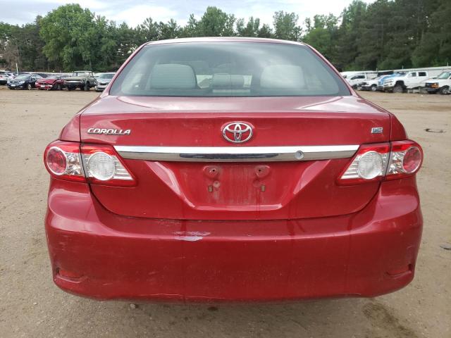 JTDBU4EE6BJ092852 - 2011 TOYOTA COROLLA BASE RED photo 6