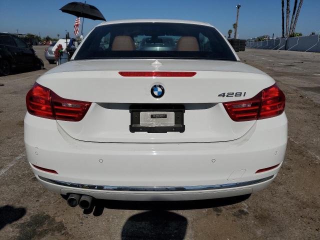 WBA3V7C55FP772084 - 2015 BMW 428 I SULEV WHITE photo 6