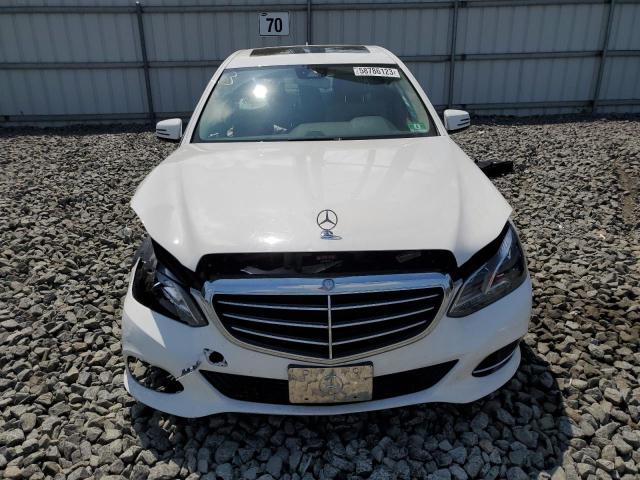 WDDHF5KB2EA783052 - 2014 MERCEDES-BENZ E 350 WHITE photo 5