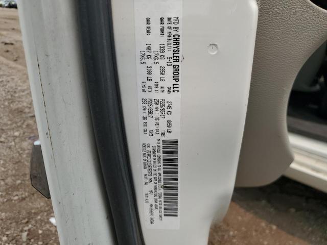 2C4RC1CG1DR782978 - 2013 CHRYSLER TOWN & COU TOURING L WHITE photo 14