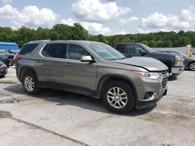1GNERGKW7JJ284123 - 2018 CHEVROLET TRAVERSE LT GRAY photo 4
