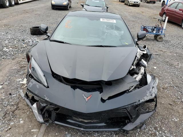 1G1YA2D45M5101058 - 2021 CHEVROLET CORVETTE STINGRAY 1LT GRAY photo 5