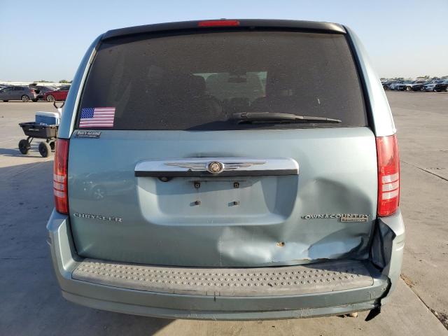 2A8HR54109R609741 - 2009 CHRYSLER TOWN & COU TOURING BLUE photo 6