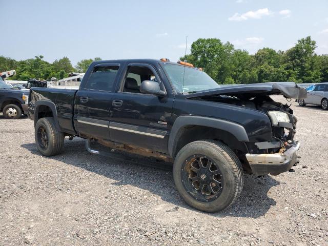 1GCHK232X5F961294 - 2005 CHEVROLET SILVERADO K2500 HEAVY DUTY BLACK photo 4