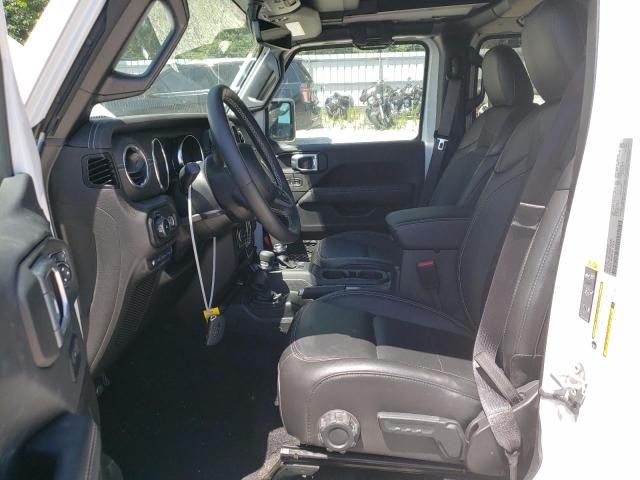 1C4JJXP65NW182903 - 2022 JEEP WRANGLER U SAHARA 4XE WHITE photo 7