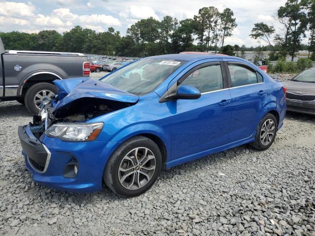 1G1JD5SH5H4136095 - 2017 CHEVROLET SONIC LT BLUE photo 1