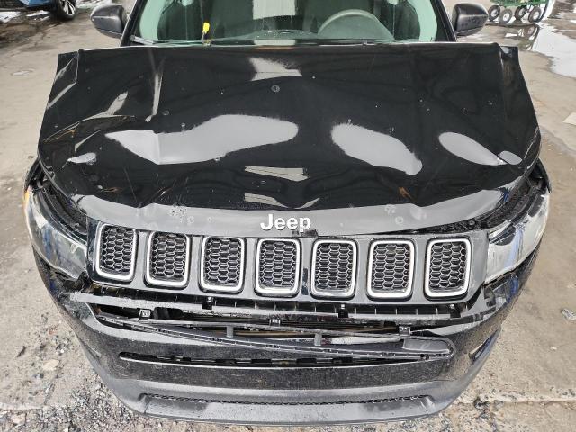 3C4NJCAB6MT522936 - 2021 JEEP COMPASS SPORT BLACK photo 12