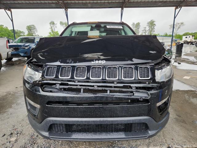 3C4NJCAB6MT522936 - 2021 JEEP COMPASS SPORT BLACK photo 5