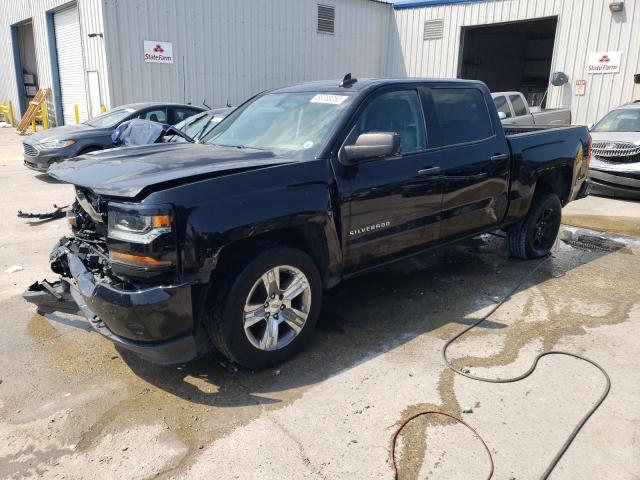 3GCPCPEHXJG261355 - 2018 CHEVROLET SILVERADO C1500 CUSTOM BLACK photo 1