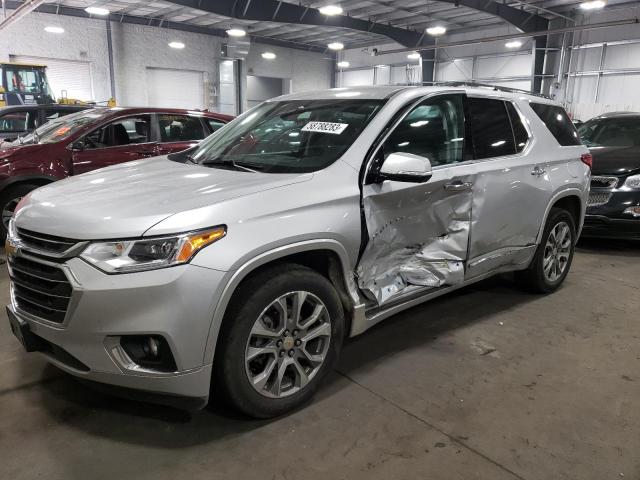 1GNEVKKW8LJ281894 - 2020 CHEVROLET TRAVERSE PREMIER SILVER photo 1