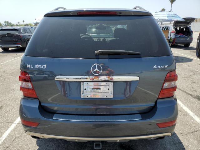 4JGBB8GB0BA674828 - 2011 MERCEDES-BENZ ML 350 4MATIC GRAY photo 6