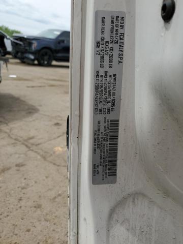 ZFBHRFAB4L6R48367 - 2020 RAM PROMASTER WHITE photo 12