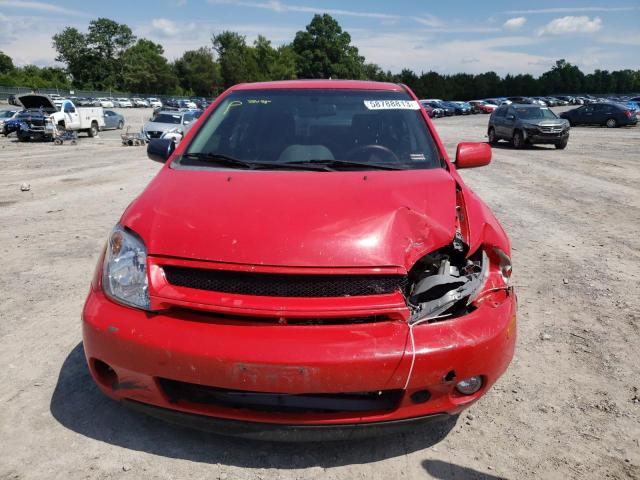 JTKKT624250095244 - 2005 TOYOTA SCION XA RED photo 5