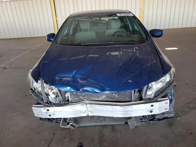 19XFB2F51DE253800 - 2013 HONDA CIVIC LX BLUE photo 5