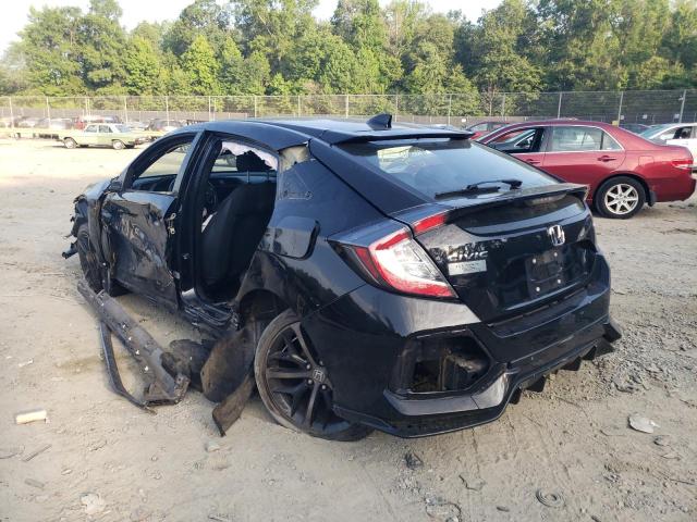 SHHFK7H47MU411163 - 2021 HONDA CIVIC SPORT 黑色 照片 2