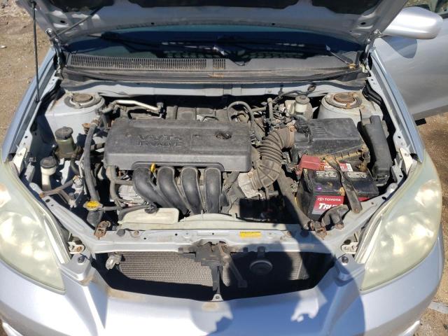 2T1KR32E86C590598 - 2006 TOYOTA COROLLA MA XR SILVER photo 12