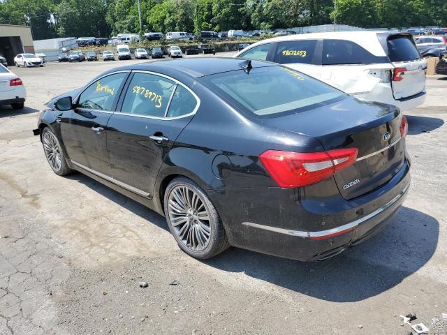 KNALN4D72G5201180 - 2016 KIA CADENZA LUXURY BLACK photo 2