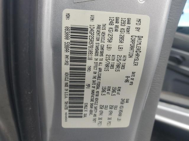 1D4GP25R97B109118 - 2014 DODGE CARAVAN SE SILVER photo 13